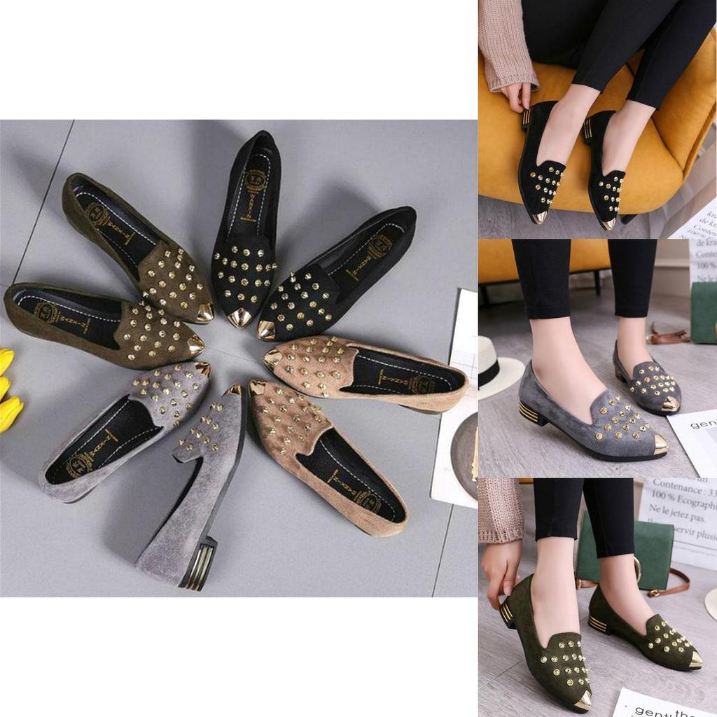 Women Fashion Sexy Comfort Low Heel Ladies Shoes Ballet Flats With Timeless Design