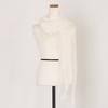 Shop Plain Chiffon Long Scarf White Plc Wsc 0728
