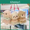 Plush Sheep Keychain With Cute Animal Design For Bag Decor And Gift