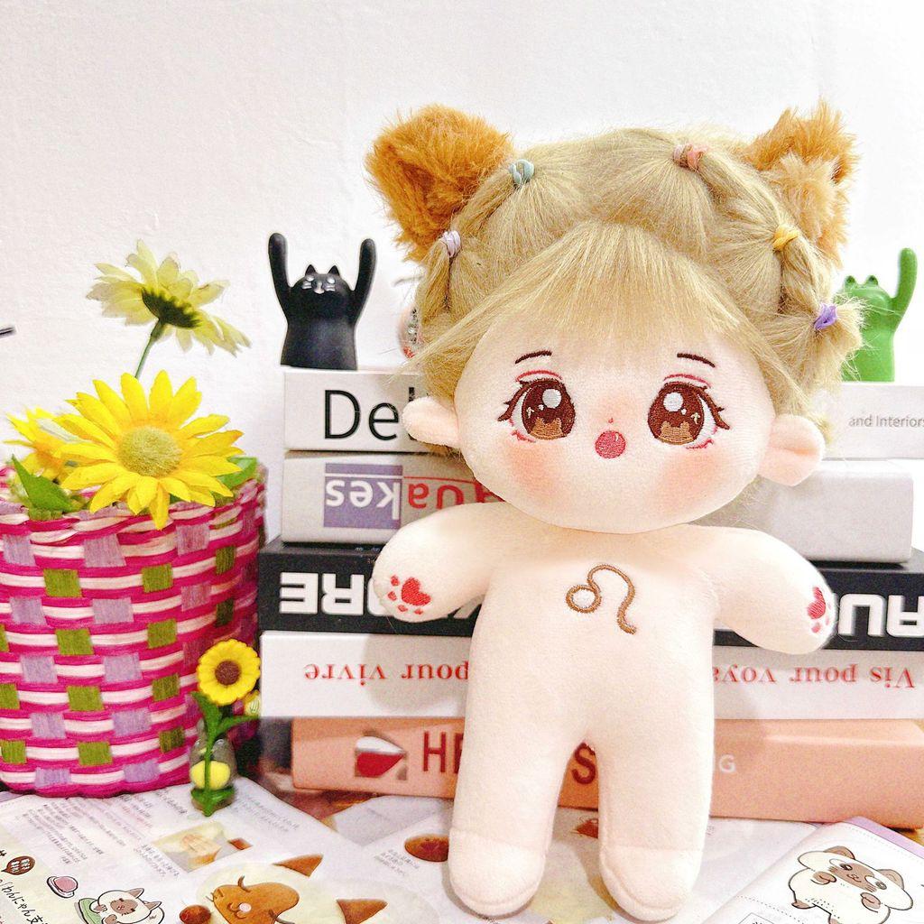 Cotton Stuffed Doll With Removable Clothes For Kids And Adults Collectible Plush Toy Gift