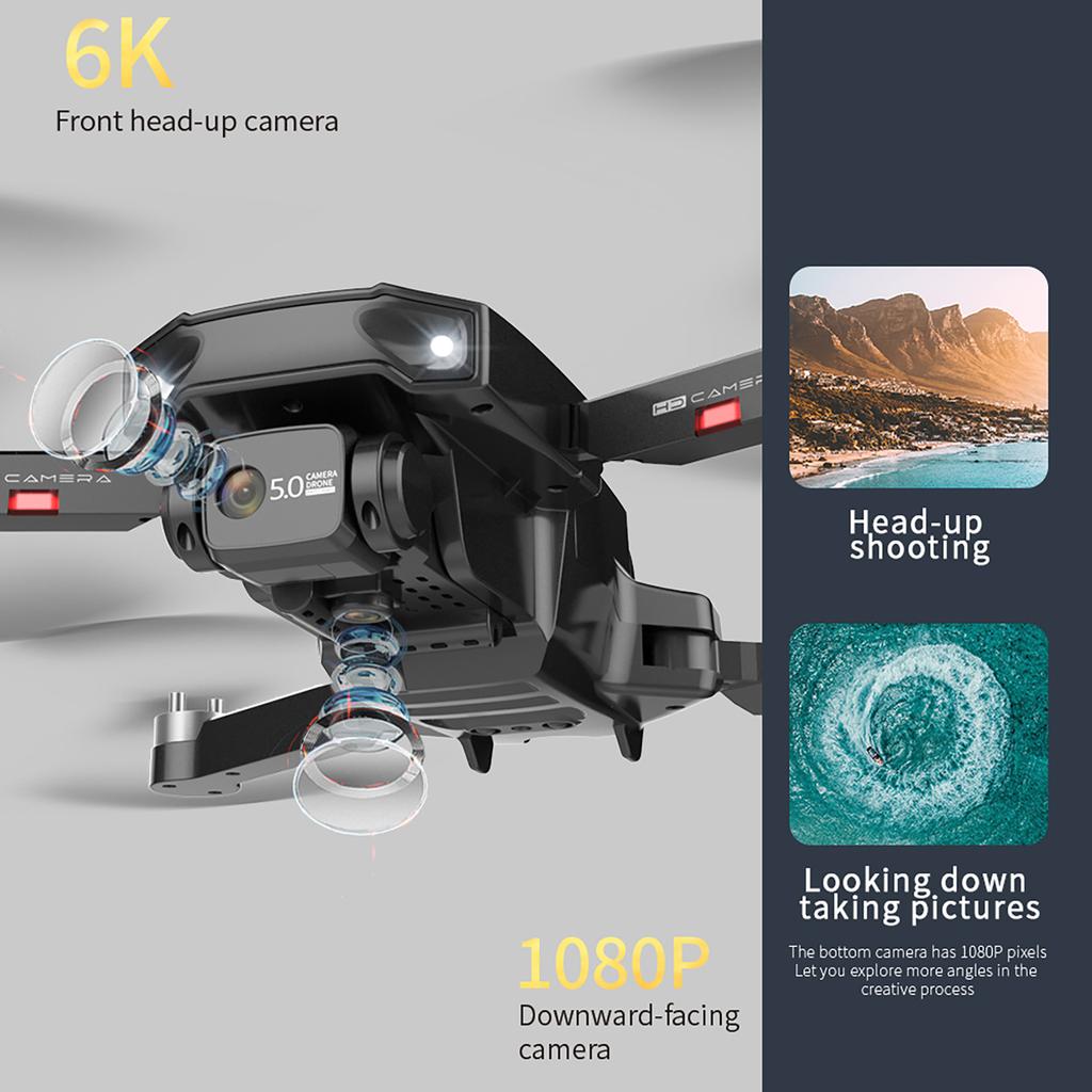 HJ188 Drone 6K HD Camera Wifi FPV Smart Selfie RC UAV Foldable Quadcopter