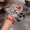 Cartoon Movie Nezha Phone Case For IPhone 17 Air 16 15 14 13 12 11 Pro Pro Max Plus Transparent Soft Cover