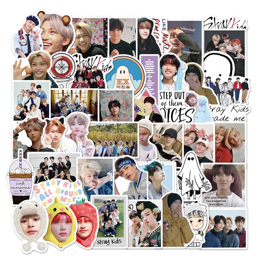High-Standard *36Style Top-Grade 50Pcs Top-Grade Stray Youngsters Premium-Quality  Top-Grade Kpop High-Standard Music Premium-Quality Group