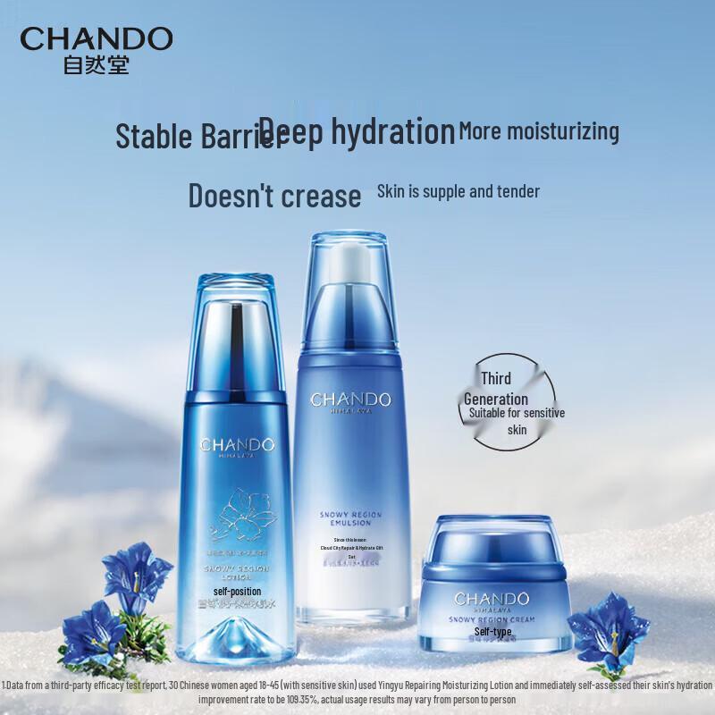 CHANDO Snow Domain Hydrating Skincare Set