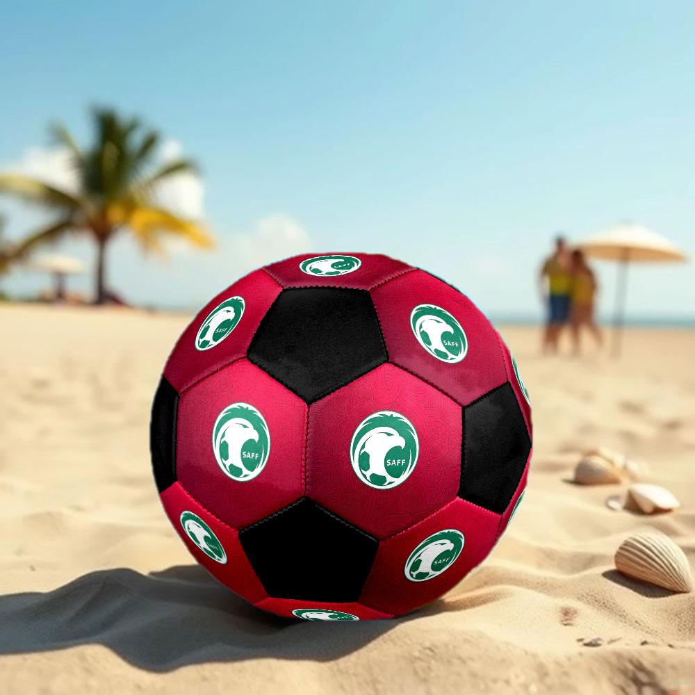 1pc Saudi Arabia National Football Team Soccer Ball Size 5 Indoor Soccer Ball Fashion Colorful Backyard Game - Great For Sports Fans Gift HE57
