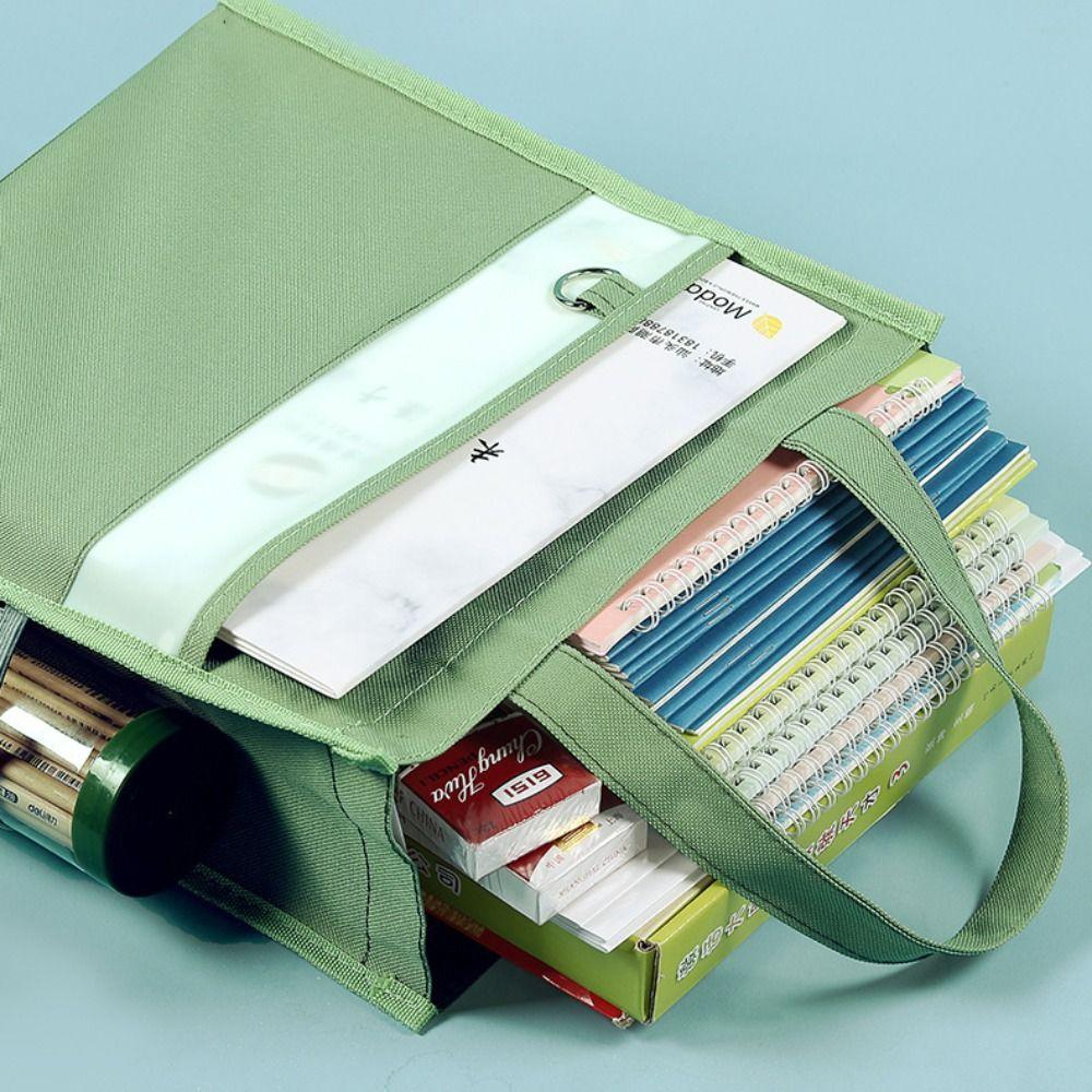 Multi Layer Tutoring Bag Large Capacity Handbag New Schoolbag  School