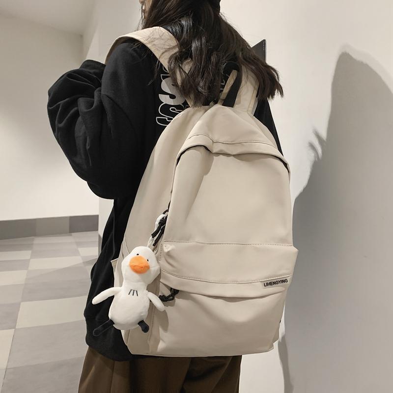 Retro Backpack Student Schoolbag Men's And Women's Backpack