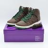 CV1624-200 SB Dunk High Baroque Brown Vegan Leather Pine Green (Men's)