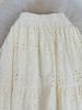 Japanese-Korean Early Spring Hollow Midi A-Line Skirt for Women