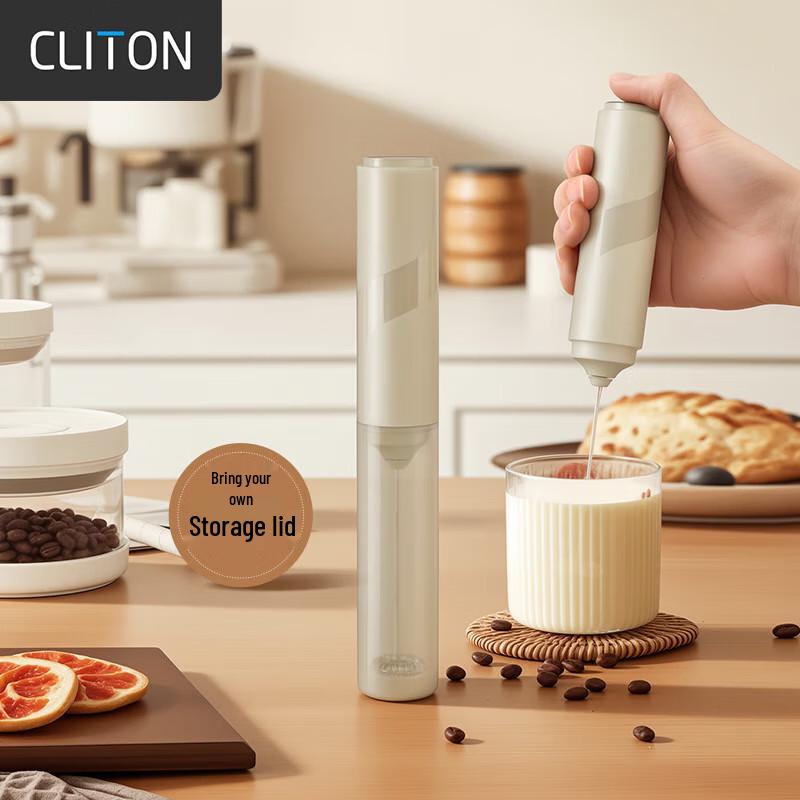 

CLITON Electric Milk Frother and Mini Mixer