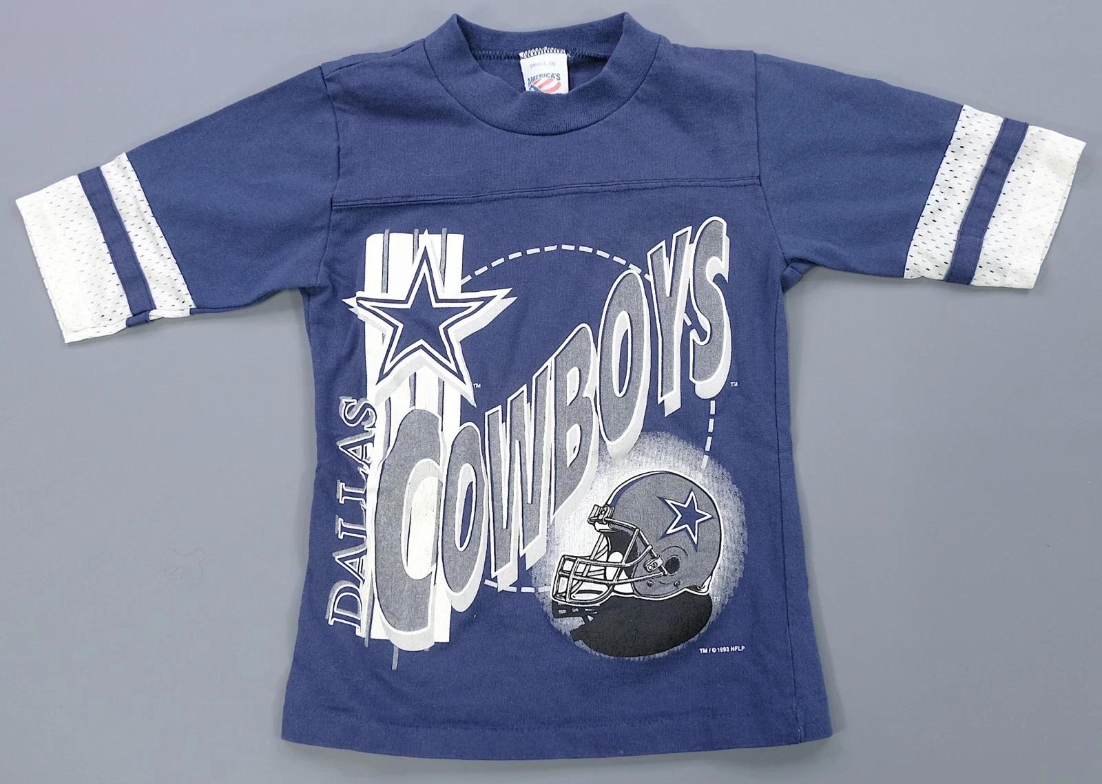 Rare Vintage AMERICA’S SPORTS TEAM Dallas Cowboys 1993 T Shirt 90s Toddler SZ S XL