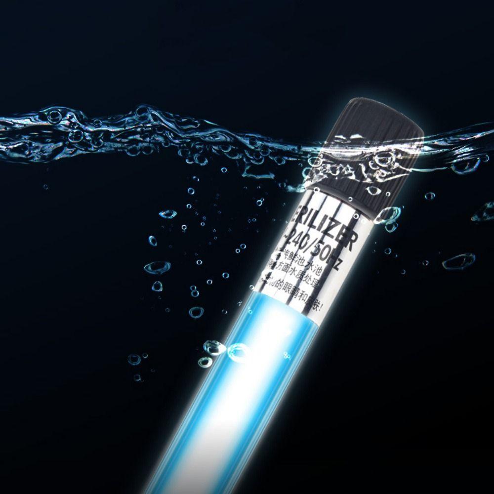 3/5/7/9/13W Fish Tank UV Sterilization Lamp Black Algae Water Ceaning Lamp  Aquarium