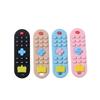 Baby Silicone Remote Control Toy Teether Baby Anti Hand Eating Teething Stick Children Toys Cartoon Soothing Bite Toys