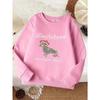 European Sizes Refined Kid Fashion Sweatshirt, Comfortable Kids' Round Neck Sweater, Casual All-Match Trendy Individual Student Print Top