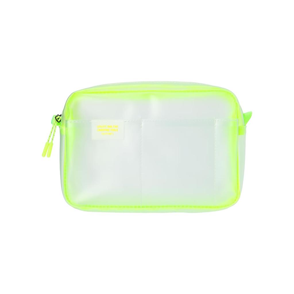 Delfonics Women's Pouch, Small, Inner Carrying, Pop (Clear Yellow)