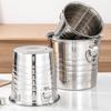 Stainless Steel Ice Bucket Thicked Red Wine Bucket Party Supplies Champagne Bucket  Bar