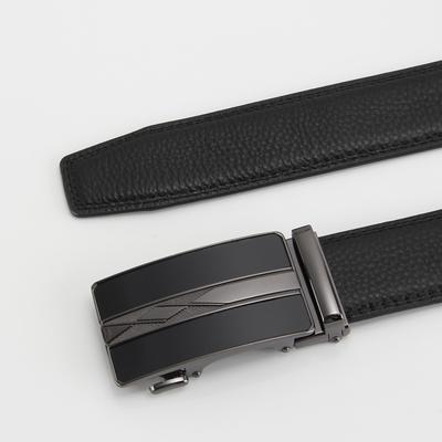 Men's Real Cowhide Belt  Automatic Buckle  Business Casual Top Layer Cowhide Belt  Men's Waist Belt Belt