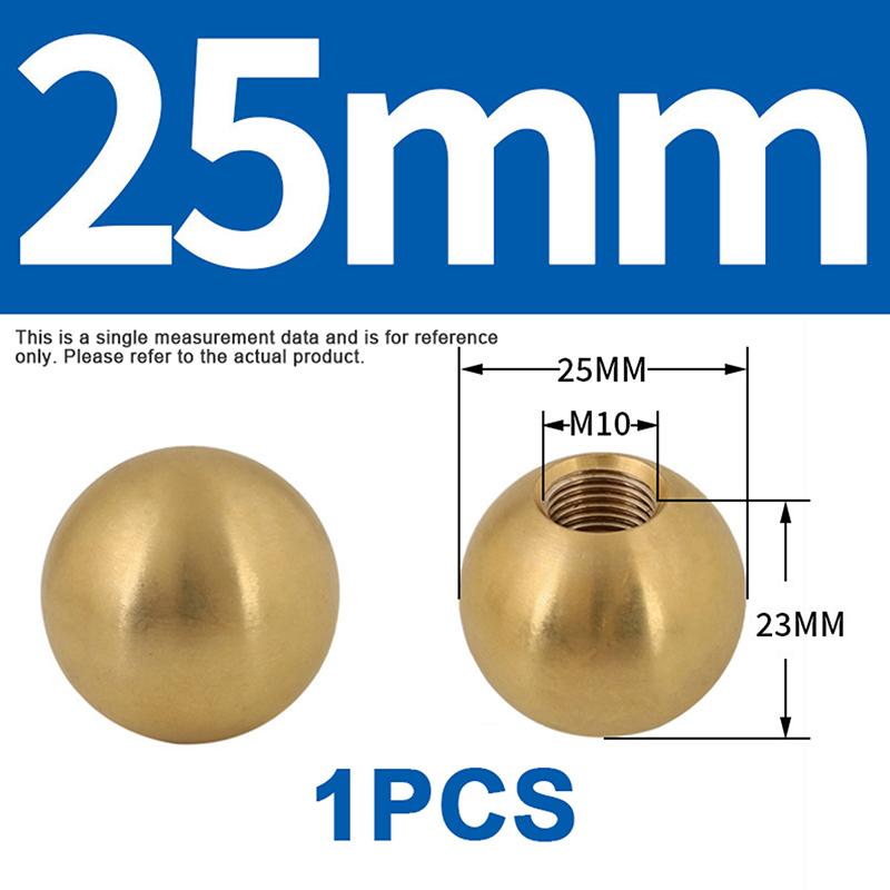 1/2/5/10Pcs Pure Brass Internal Thread Nut Lighting Accessories Decorative Cap M6/M8/M10/M12/M15/M16/M20