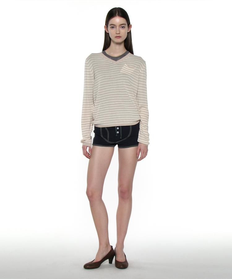 PARTIMENTO WOMEN Pwc Brief Detail Inner Shorts_Navy