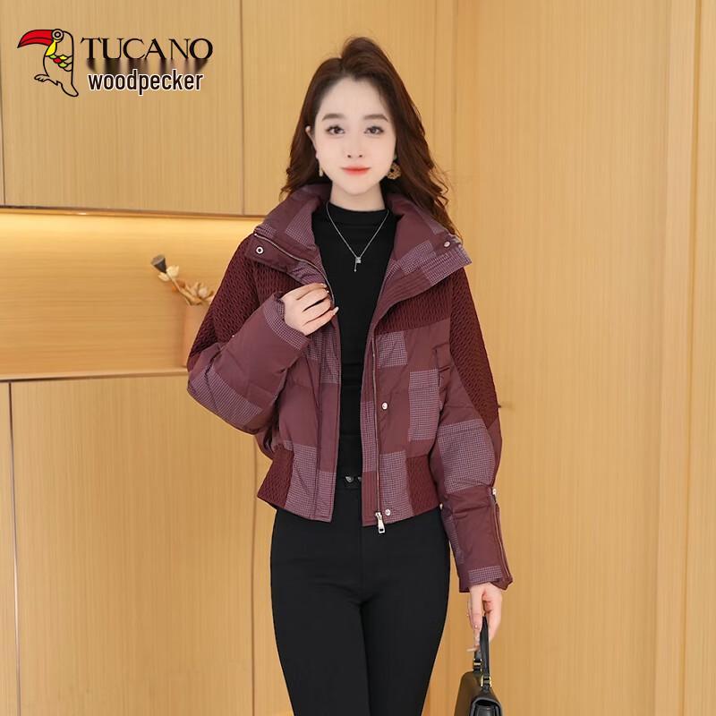 

Woodpecker Women s Short Duck Down Puffer Jacket L