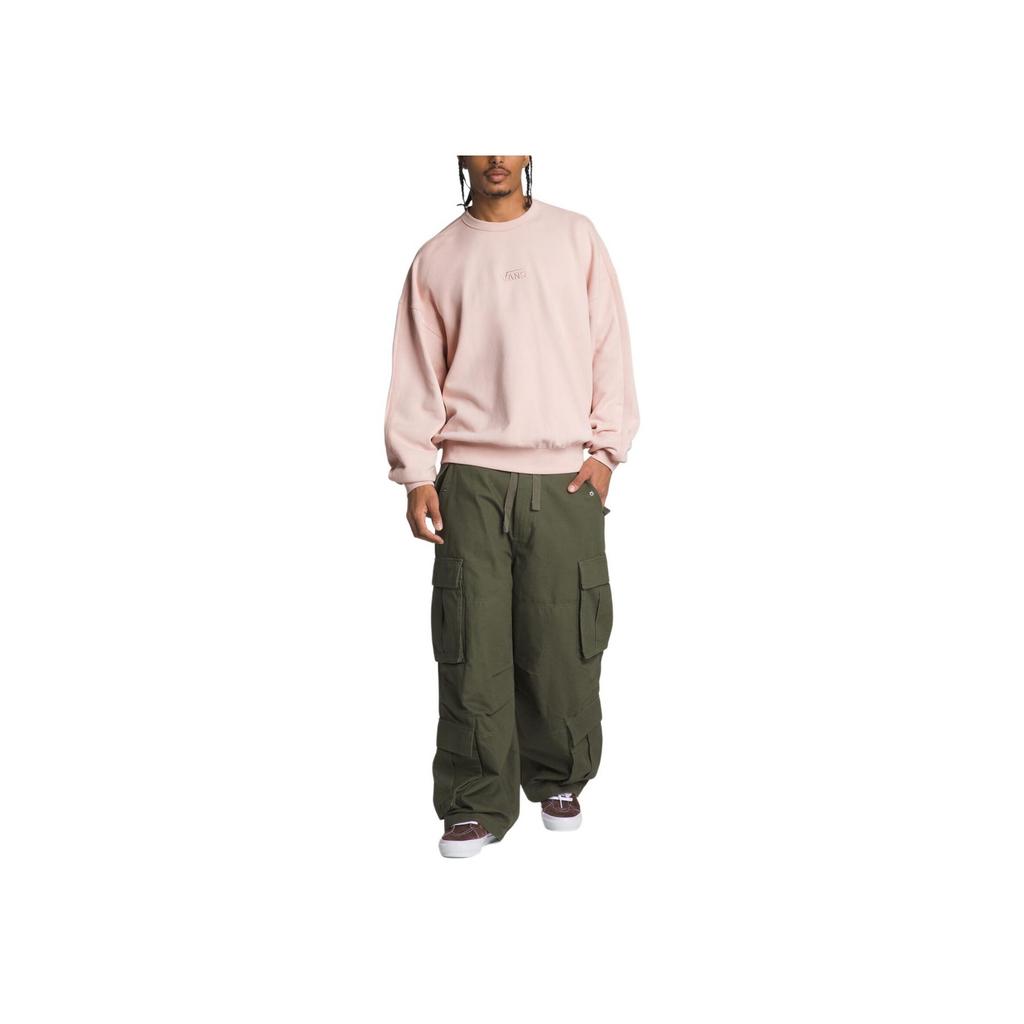 Vans Premium Crew Neck Pullover Comfortable Long Sleeve Sweatshirt Unisex sweatshirt Rose-Smoke VN000GBWBQL