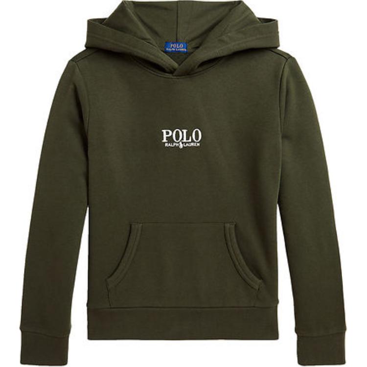 

Худи Polo Ralph Lauren с принтом логотипа, с длинным рукавом, детские худи, зеленый 323961255-001 XL