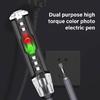 Lightweight Screwdriver with Voltage Testing Capability Comfortable Nonslip Grip For Easy Maintenance Electrical Tasks
