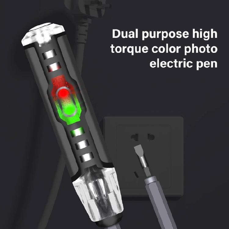 Lightweight Screwdriver with Voltage Testing Capability Comfortable Nonslip Grip For Easy Maintenance Electrical Tasks