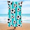 Durable Fade-Resistant Microfiber Football Beach & Pool Towel