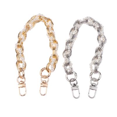 Elegant Pearl Extender Chain Replacement Strap Detachable Extension Chain For Women Handbag Decoration Bag Accessories
