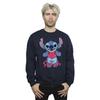 Lilo & Stitch Mens Reading Standing Sweatshirt