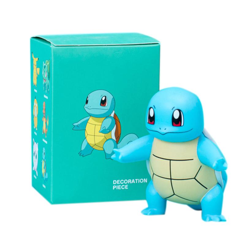 

Компактные классические реставрационные украшения в слепой коробке, милая аниме-фигурка, модель для детей, подарок на день рождения Squirtle