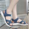 Women'S Summer Sandals Comfortable Walking Sandal With Elastic Strap Lightweight Shoes For Women Trendy Sandalias De TacóN
