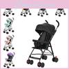 Lightweight Folding Baby Stroller With Steel Frame For Infants And Toddlers Characters Included)