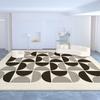 Striped Geometric Pattern Carpet for Living Room Large Area Rugs Modern Minimalism Light Luxury Mats Bedroom Floor Mat