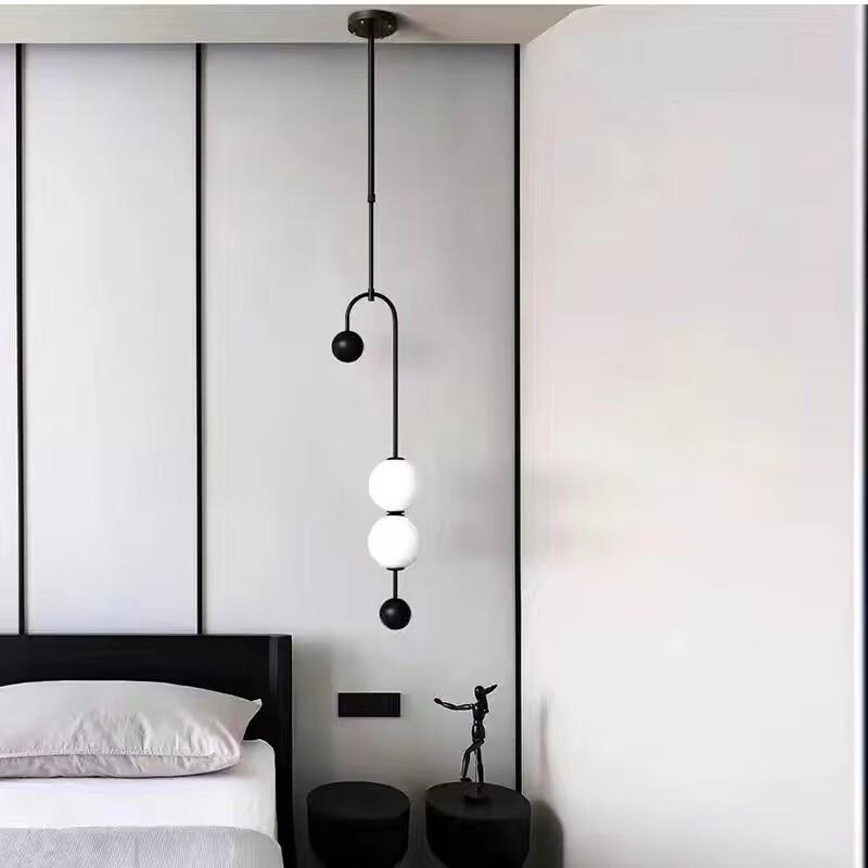 OEING Adjustable Spherical Bedside Pendant Lamp