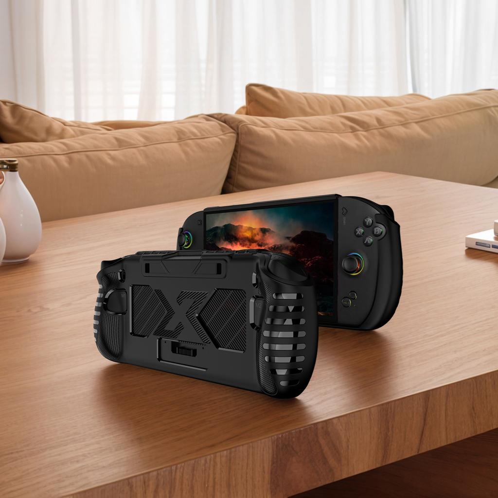 TPU Handheld Schutzhülle für OneXPlayer Apex Handheld-Spielekonsole Stoßfest Schweißfest Kratzfest Ergonomischer Griff Haut