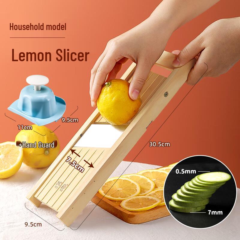

Commercial Adjustable Thin-Slice Lemon Slicer