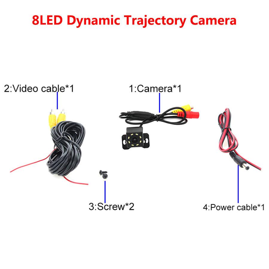 Car Radio MP5 Car MP3 MP4 Player USB Car 4.1'' HD Car stereo IN OUT FM/AUX bluetooth with 8LED Dynamic Track Camera