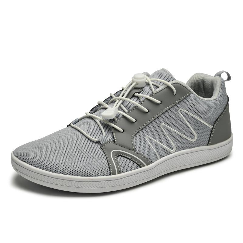 

2025 новая повседневная летящая тканая поверхность весенне-осенние спортивные туфли дышащие студенческие походные туфли мужские мягкая подошва обувь для путешествий женские 46
