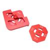 Woodworking Round Corner Radius Templates Aluminum Alloy Radius Jig Template Set R15 R20 R25 R30 T15 T20 T25 T30 Sizes