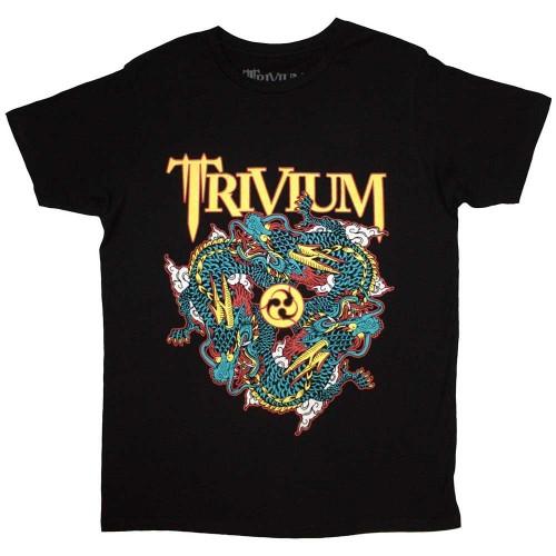 Trivium Unisex Adult Dragon Circle Pit T-Shirt