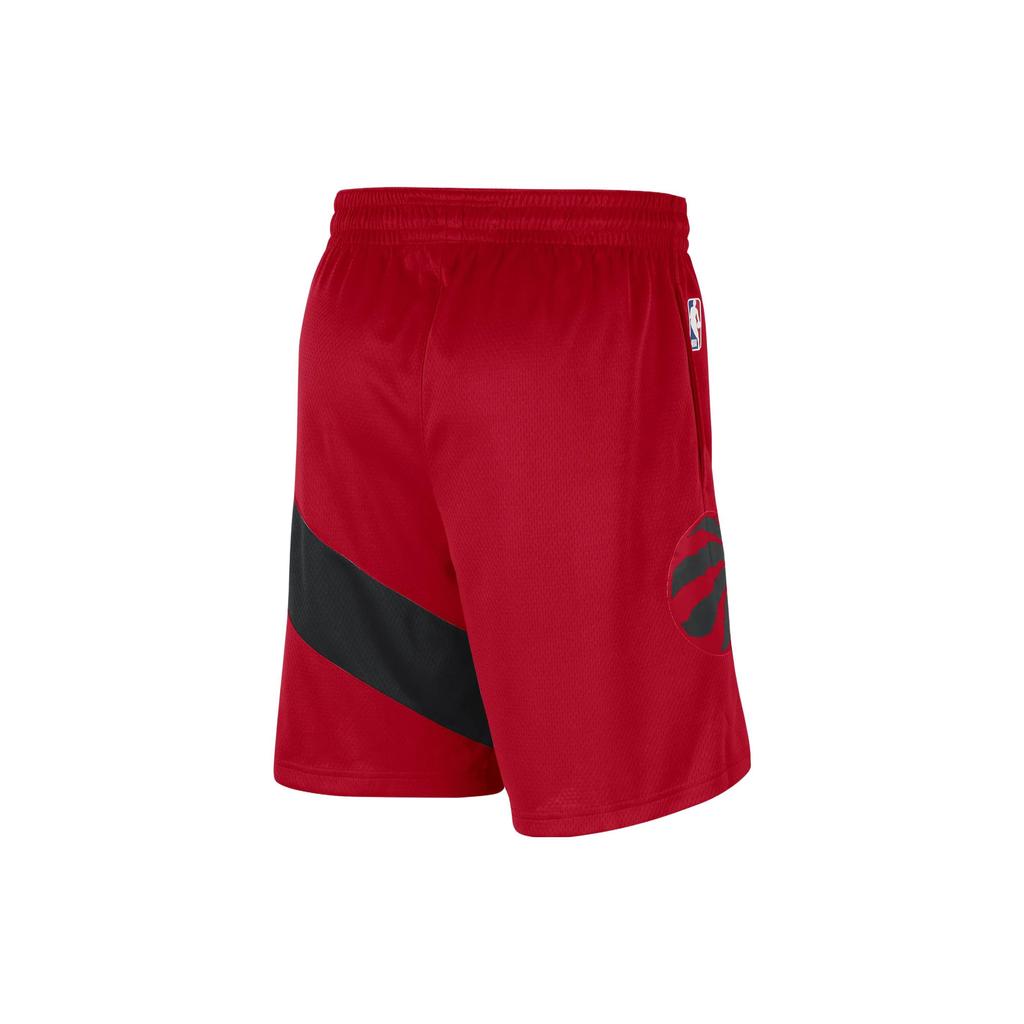 Nike Color Block Logo Print Mid Rise Straight Leg Shorts Men Shorts University-Red CN8089-657