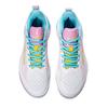 Hongxing Erke Trendy Comfortable Shock Absorbing Breathable Low Top Basketball Shoes Men sneakers White Pink Blue 11124304094-001