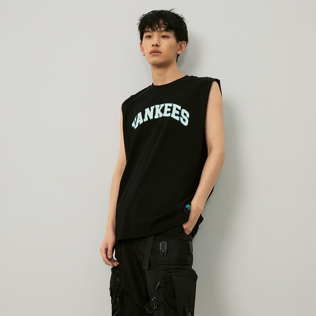New MLB New York Yankees SS24 Tank Top Unisex Black 3ATKV0143-50BKS
