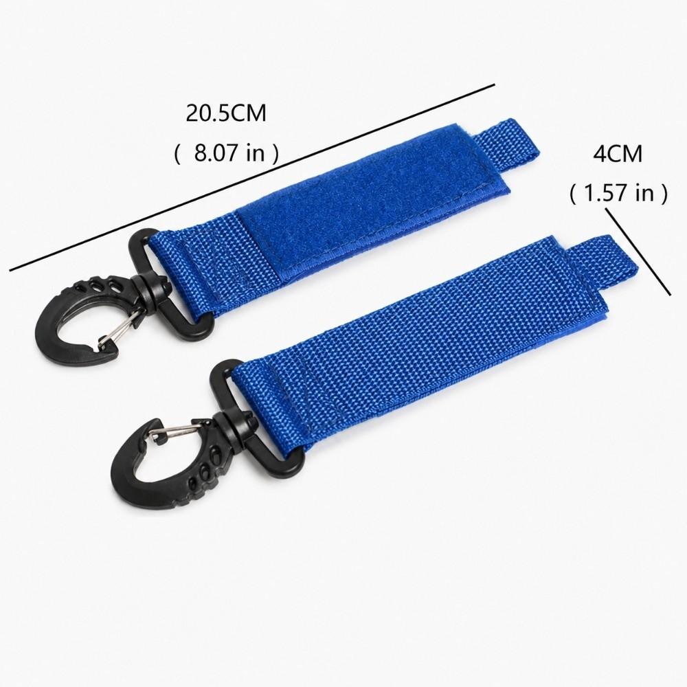 2Pcs Adjustable Paddle Buckle Mother-and-Child Posters Kayak Strap Paddle Clip  Kayak
