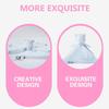 Baby Security Blanket with Plush Lovey, Soft Soothing Blanket with Pink Bunny, Non-Toxic Sleep Aid and Comfort Toy for Newborns and Infant Girls