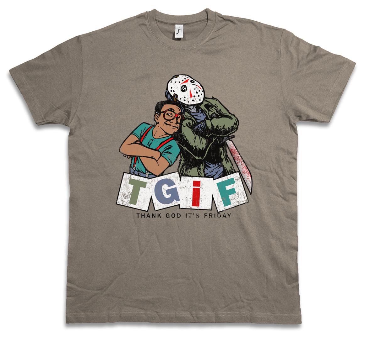 TGIF II T-Shirt Mens Womens Tees Top Thank God it s Friday Family Steve Jason Urkel Fun Matters S