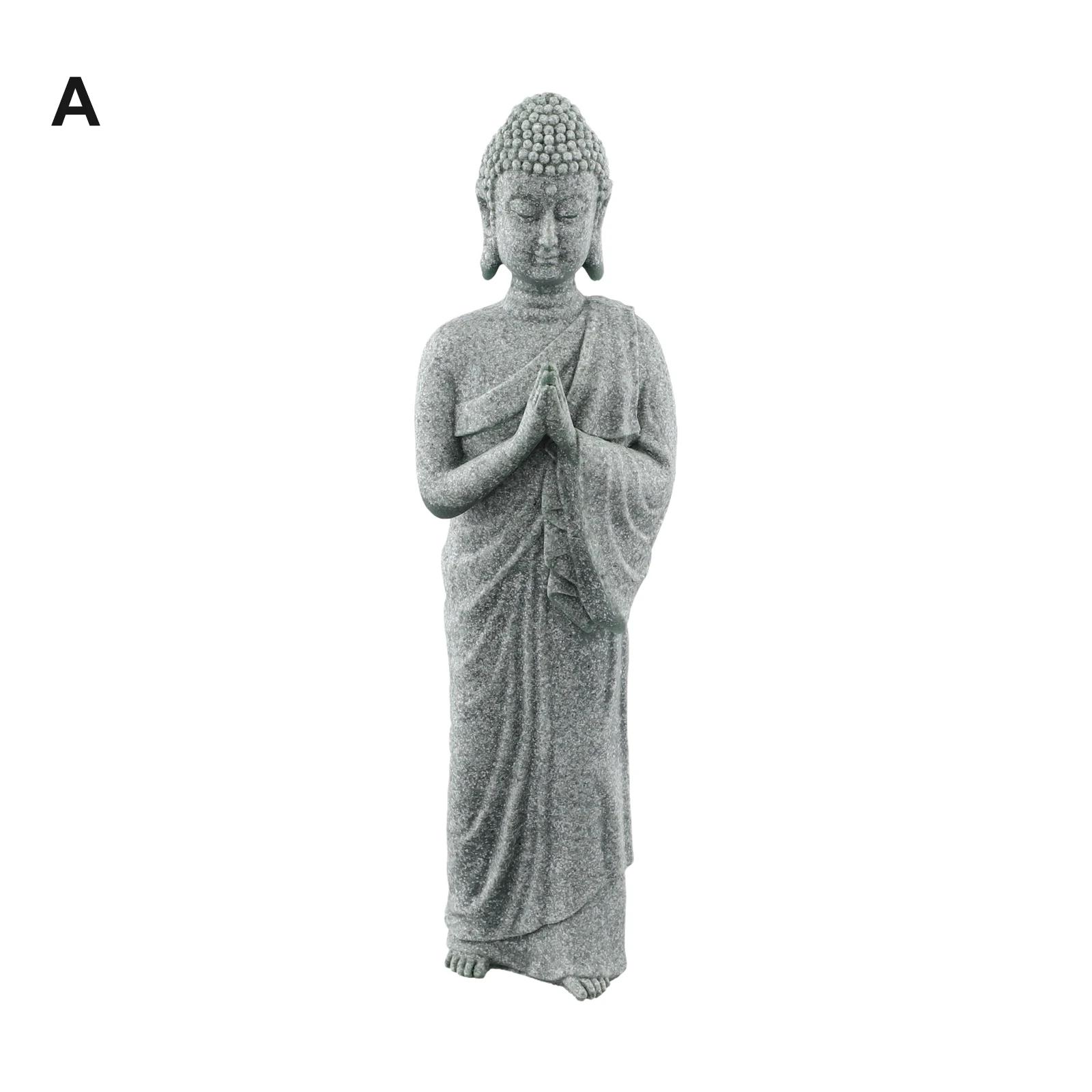 

Practical Use Brand New High Quality Material Buddha Ornaments Stone Wood Effect 3.5x5.5x18cm Drift Indoor Outdoor