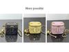 Mini Diamond Pattern Shoulder Bag - Elegant Women's Versatile Handbag